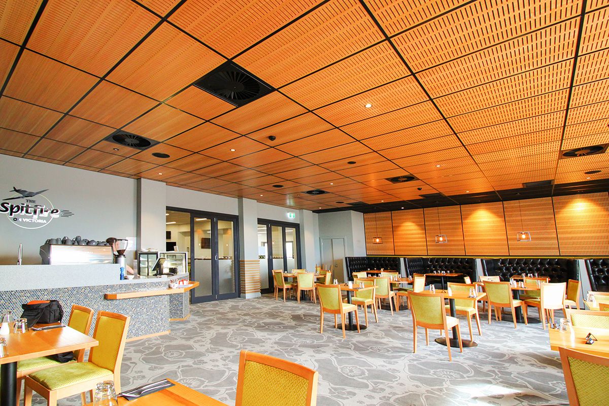 Rangiora RSA - Perforated Timber Acoustic Panels